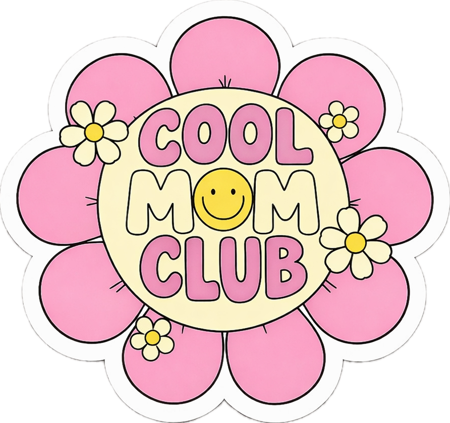 Cool Moms Club Sticker