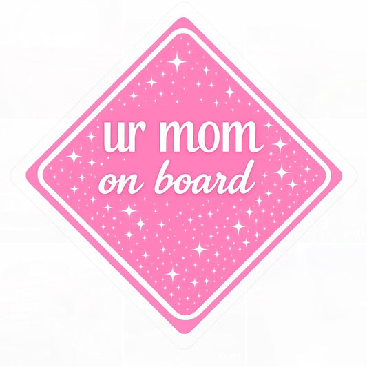MILF on board sticker