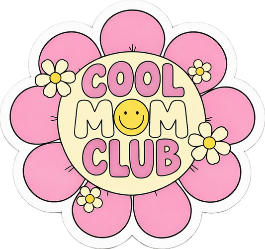 Cool Moms Club Sticker